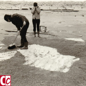 School week on the beach, 1972