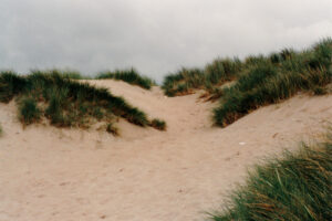 Taking pictures of sand dunes