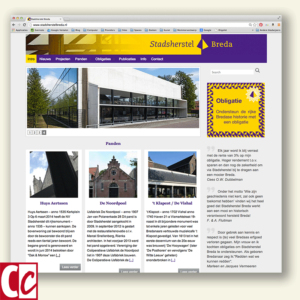 Stadsherstel Breda website