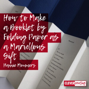 How to Make a Booklet by Folding Paper as a Marvellous Gift