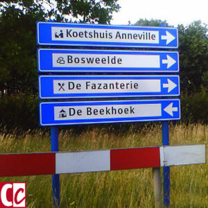 Bad sign in Ulvenhout